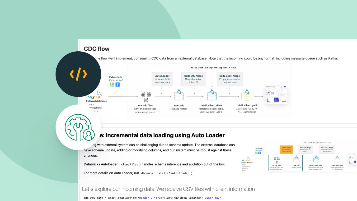 CDC Flow